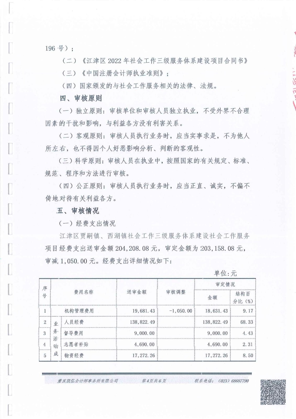 贾嗣、西湖三级社会工作体系政府购买项目财务报告-4