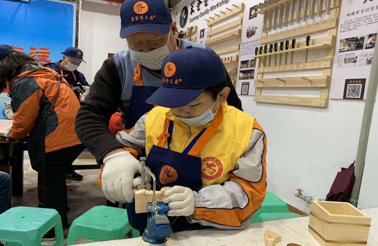江津笨爸爸亲子木工课-4