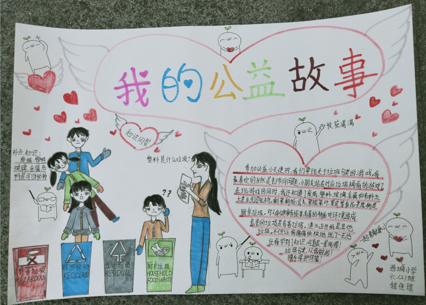 【我的公益故事获奖作品展示】《我的公益故事》——（西城小学 程佳琪）-1
