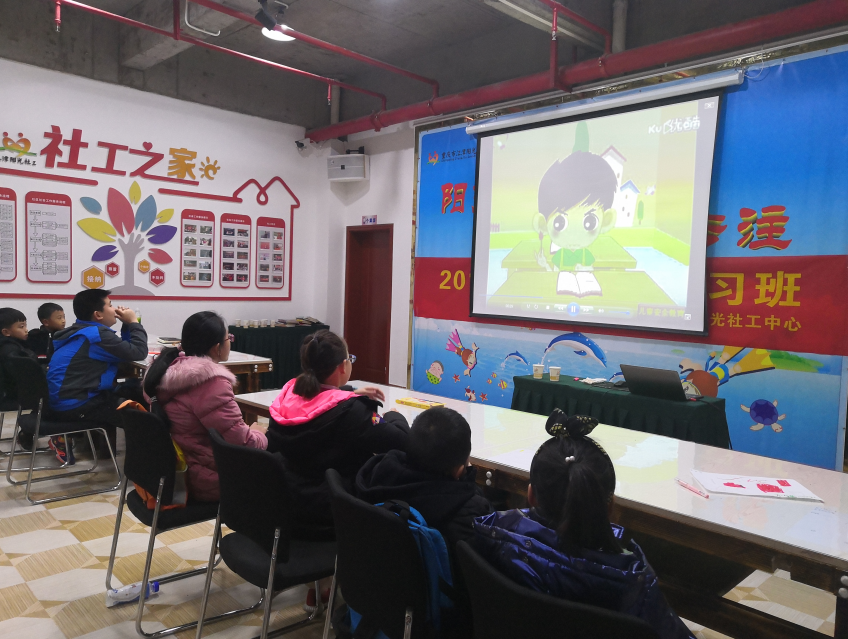 寒假科普学习班“认识火灾”活动-4