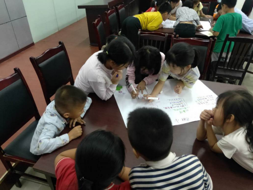 石坝社区“周周乐”兴趣课堂开班-2