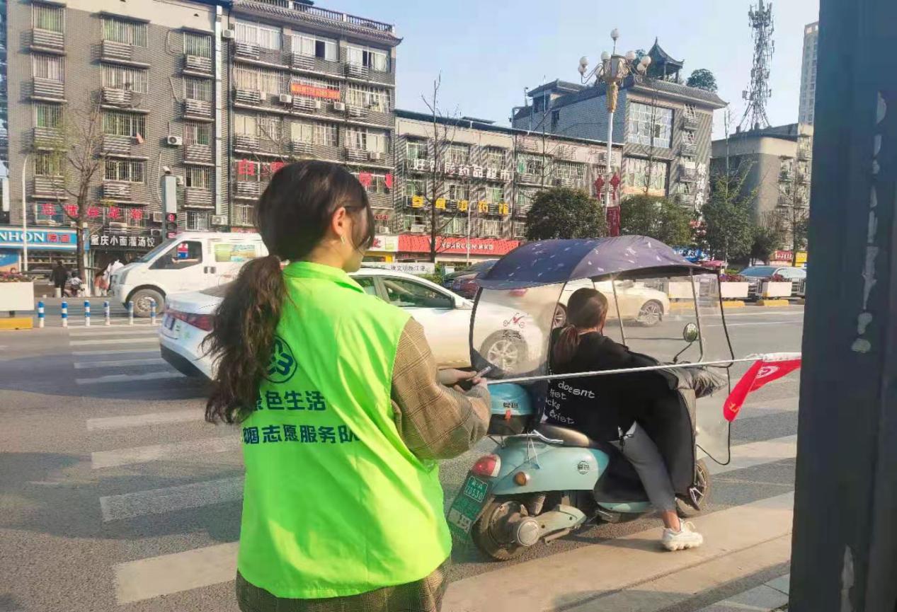 双福交通文明劝导活动-1