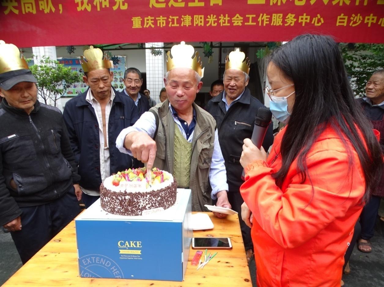“耆英高歌，我和党一起过生日” ——五保老人集体生日会-3