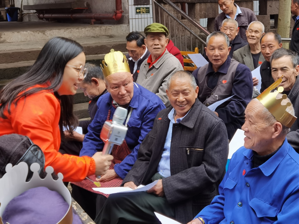 “劳动最光荣，敬老故事会” ——五保老人集体生日会-4
